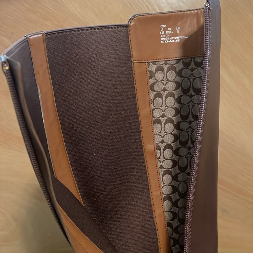 Coach boots 5.5 women - Picture 6 of 6